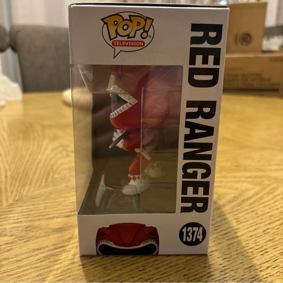 Funko Pop Red Ranger Power Ranger 1374. NWT. Vinyl figure - Picture 8 of 11